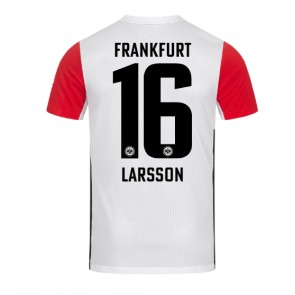 Eintracht Frankfurt Hugo Larsson #16 Domácí Dres 2024-25 Krátký Rukáv